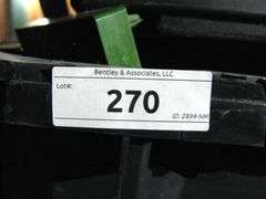 BLACK TOTES W/ TOP FEED IRRIGATION CAPS, QTY 4