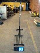 BLACK ADJUSTABLE GARMENT RACKS