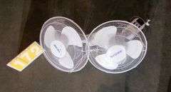 HURRICANE SUPREME 16IN. WALL MOUNT FAN, QTY 2
