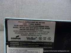 WELLER MT1500 SOLDER POWER SUPPLY