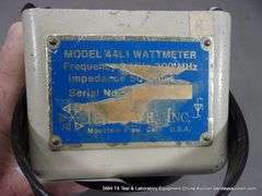 TELEWARE 7034 PORTABLE WATT METER