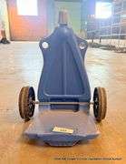 BLUE SPRAYER CART, NO HANDLE