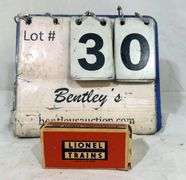 LIONEL NO. 362-78 BARRELS HO-SCALE