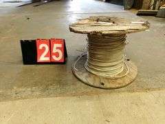 SPOOL: 10 AWG COPPER WIRE - GROSS WEIGHT 36 LBS