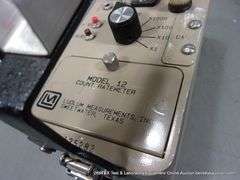 LUDLUM MEASUREMENTS MODEL: 12 SURVEY COUNT RATE METER