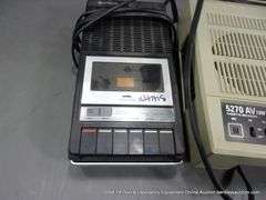 LOT: (1) HITACHI CASSETTE RECORDER, (1) CALIFONE AUDIO STATION