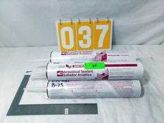 4 - ACOUSTICAL SEALANT - SOUND BLOCKING CAULK - 4 X MONEY