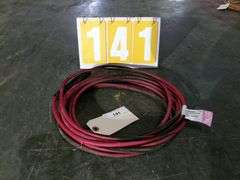 BLACK/RED EXTENSION CORD