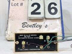 LIONEL PREWAR STANDARD GAUGE 99N AUTOMATIC TRAIN CONTROL BLOCK SIGNAL HO-SCALE