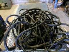 LARGE BASKET: MISC COPPER WIRE - CONTENTS ONLY - NET WEIGHT 1,169 LBS