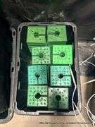 WATER LINES, IRRIGATION TOP CAPS IN TOTES, QTY 3