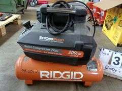 RIDGID OF45200SS STRONG START COMPRESSOR, 4.5 GALLON - Bentley ...