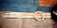 MISC. VARIOUS SIZES OF PVC PIPING