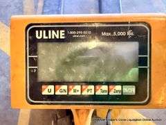 ULINE PALLET JACK, MAX WEIGHT 5,000LBS.