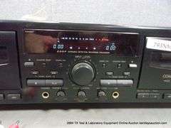 JVC TD-W718 CASSETTE PLAYER/RECORDS