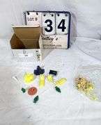 BOX: ASSORTED HO-SCALE FURNITURE