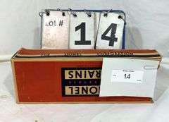 LIONEL 6414 EVANS AUTO LOADER TRAIN CAR W/ 4-AUTOMOBILES, O-GUAGE