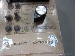 LUDLUM MEASUREMENTS MODEL: 77-3 LONG REACH GEIGER COUNTER