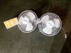 HURRICANE SUPREME 16IN. WALL MOUNT FAN, QTY 2