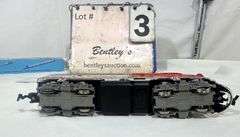 ATHEARN SDP-40 SANTA FE PASS LOCOMOTIVE, HD SCALE W/ CR ROF NJ #8 HO SCALE STEAM LOCOMOTIVE