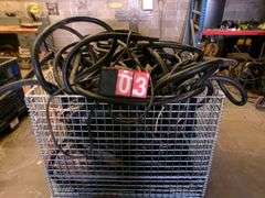 LARGE BASKET: MISC COPPER WIRE - CONTENTS ONLY - NET WEIGHT 1,169 LBS