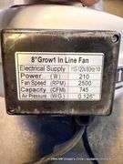 GROW 1 8" INLINE FAN