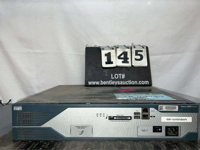 CISCO 2821 SERVICES ROUTER - Bentley & Associates, LLC