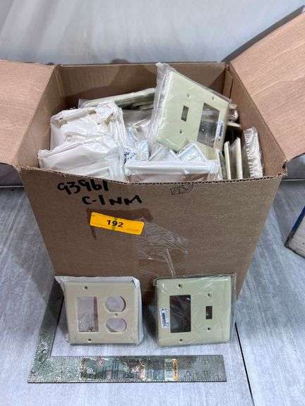 BOX: ASSORTED SWITCH COVERS - Bentley & Associates, LLC