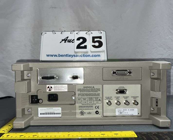 TEKTRONIX TDS784D FOUR CHANNEL DIGITAL PHOSPHOR OSCILLOSCOPE - Bentley ...