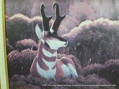 FRAMED LIMITED EDITION REPRODUCTION LITHOGRAPH - EVENING LIGHT BY TIM MANSANAREZ - 1996 - #12/50,