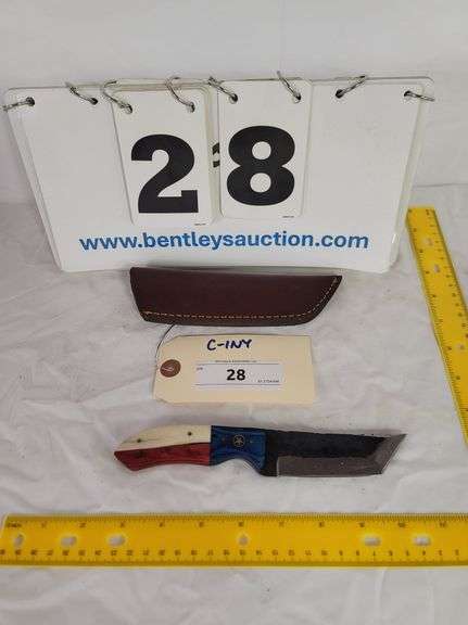 KNIFE W/ SHEATH, 8" OVERALL LENGTH
