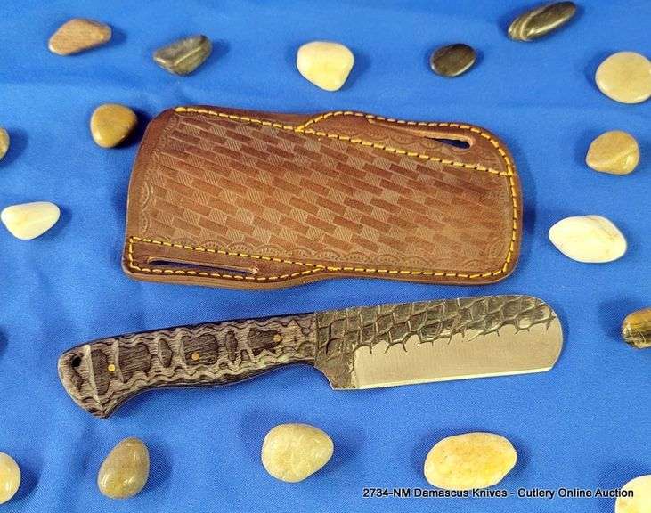KNIFE W/ SHEATH, 8-1/2" OVERALL LENGTH