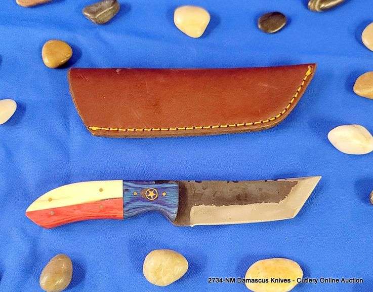 KNIFE W/ SHEATH, 8" OVERALL LENGTH