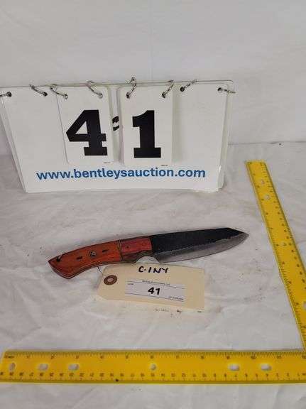 KNIFE - NO SHEATH, 10-1/8" OVERALL LENGTH
