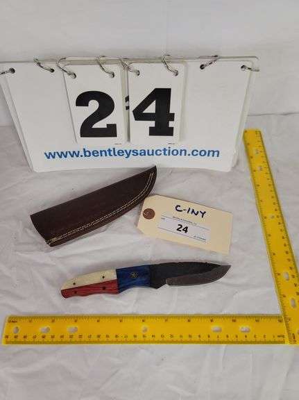 KNIFE W/ SHEATH, 8" OVERALL LENGTH