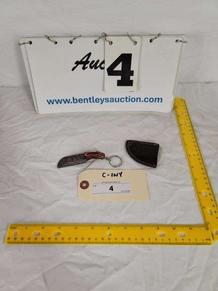 MINI CLEAVER W/ SHEATH, 3-1/2" OVERALL LENGTH