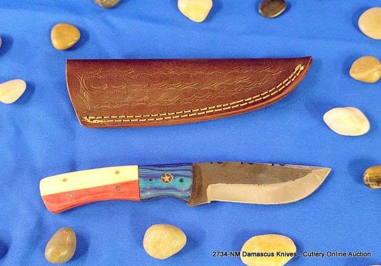 KNIFE W/ SHEATH, 8" OVERALL LENGTH