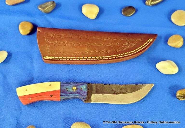KNIFE W/ SHEATH, 7-7/8" OVERALL LENGTH
