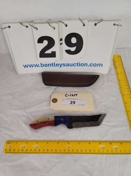 KNIFE W/ SHEATH, 8" OVERALL LENGTH