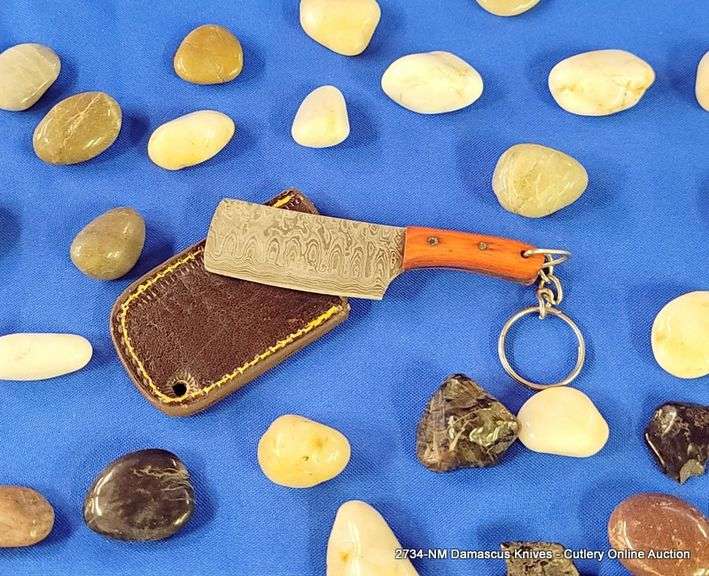 MINI CLEAVER W/ SHEATH, 4" OVERALL LENGTH