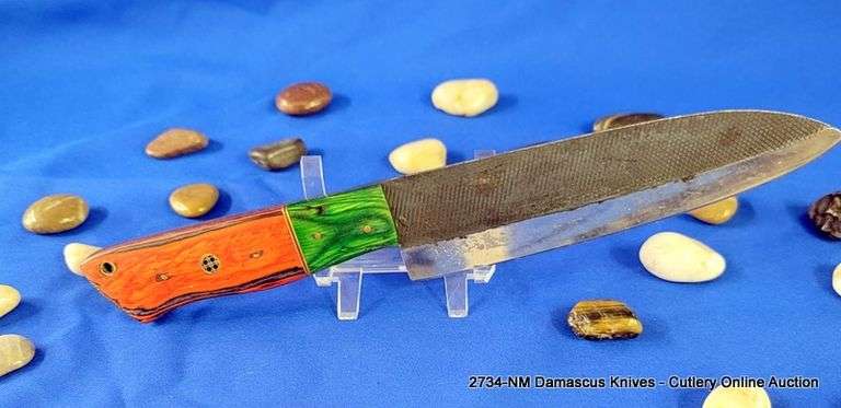 KNIFE - NO SHEATH, 11-7/8" OVERALL LENGTH