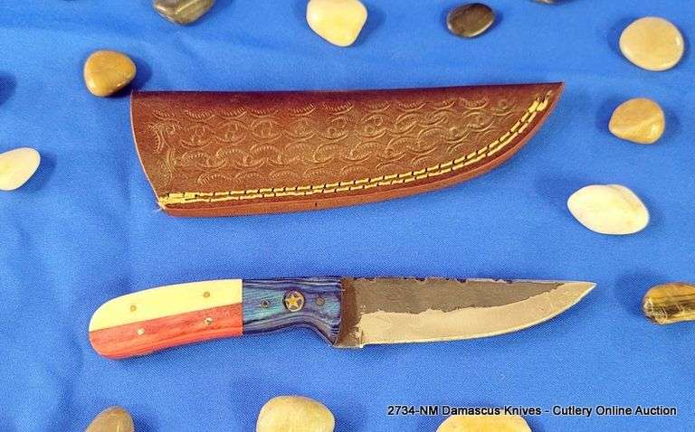 KNIFE W/ SHEATH, 8" OVERALL LENGTH