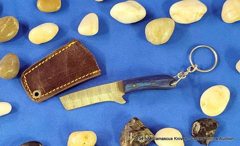 MINI KNIFE W/ SHEATH, 4" OVERALL LENGTH