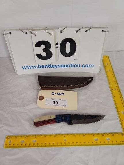KNIFE W/ SHEATH, 8" OVERALL LENGTH