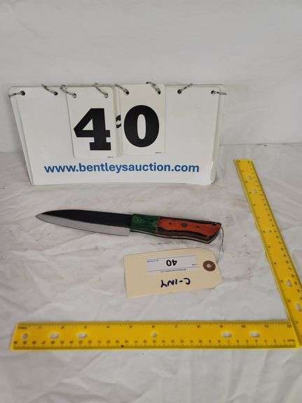 KNIFE - NO SHEATH, 10-3/4" OVERALL LENGTH