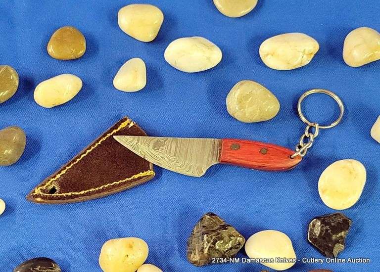 MINI KNIFE W/ SHEATH, 4" OVERALL LENGTH