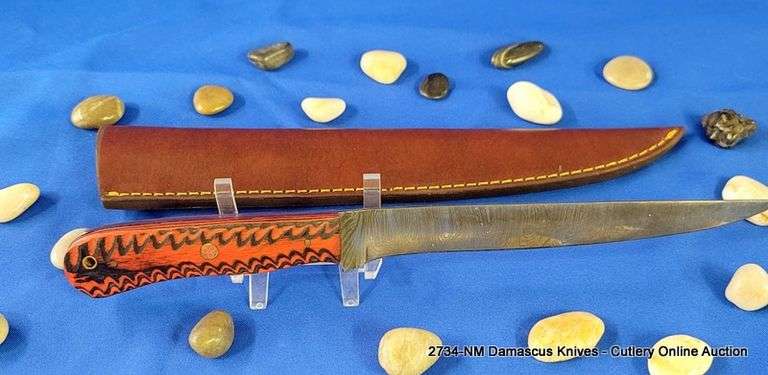 KNIFE W/ SHEATH, 13-1/4" OVERALL LENGTH