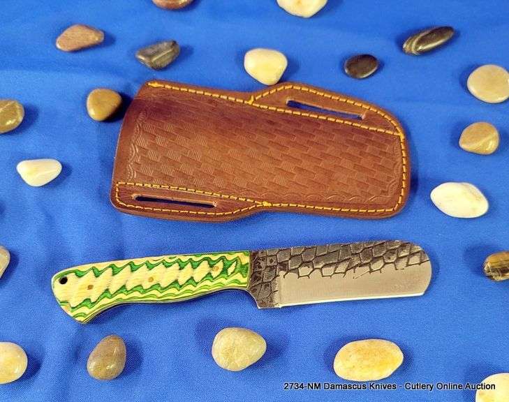KNIFE W/ SHEATH, 8-3/8" OVERALL LENGTH
