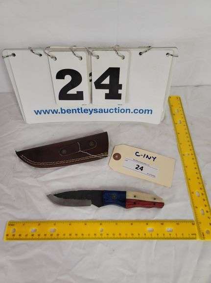 KNIFE W/ SHEATH, 8" OVERALL LENGTH