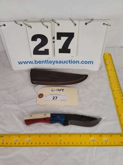 KNIFE W/ SHEATH, 8" OVERALL LENGTH